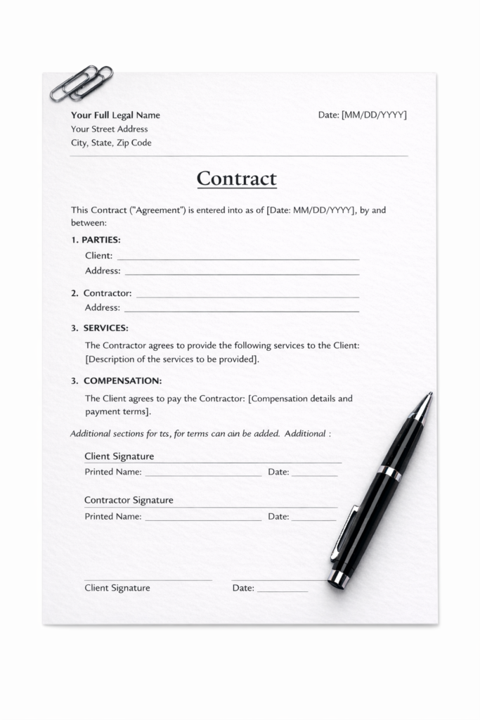 Contract Template